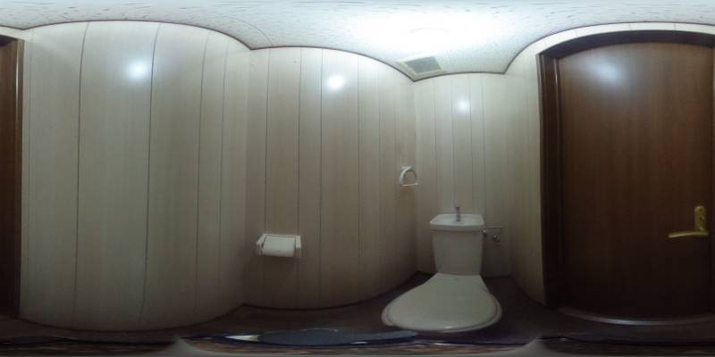 パノラマ画像トイレ