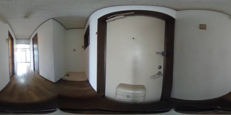 パノラマ画像玄関