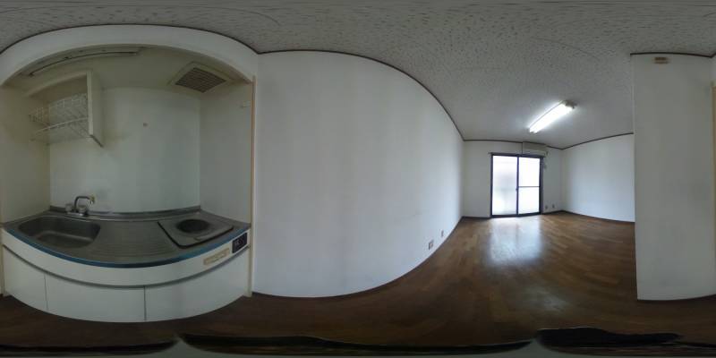 パノラマ画像キッチン