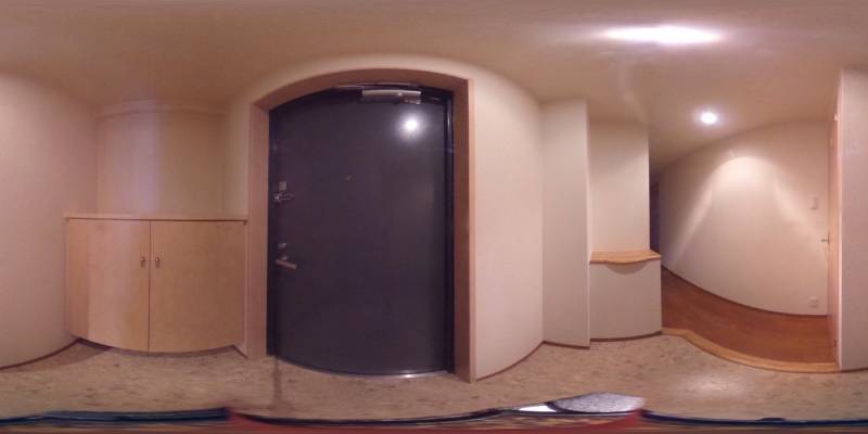 パノラマ画像玄関