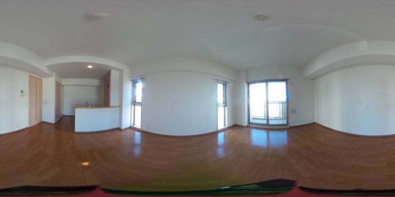 パノラマ画像リビング