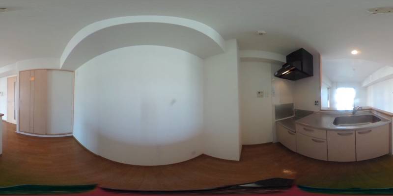 パノラマ画像キッチン