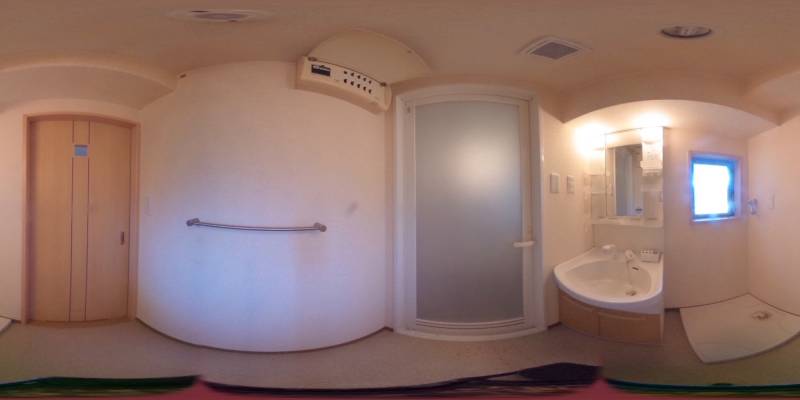 パノラマ画像洗面所