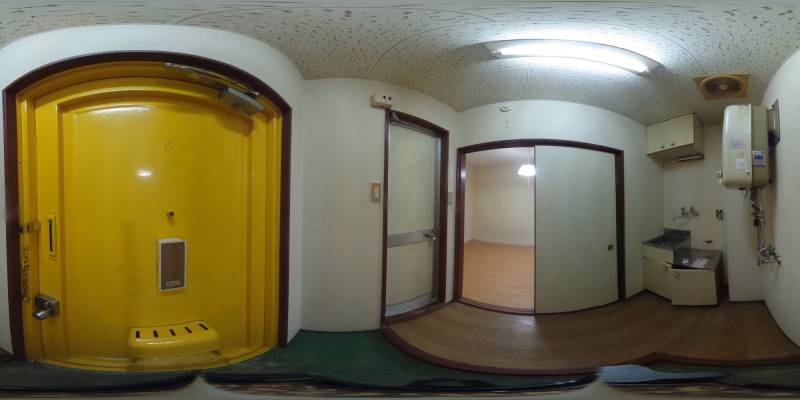 パノラマ画像玄関