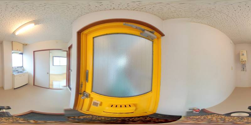 パノラマ画像玄関