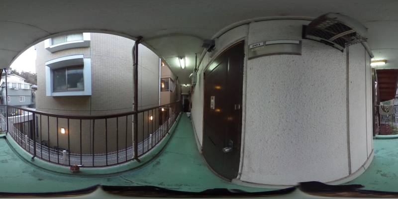 パノラマ画像玄関