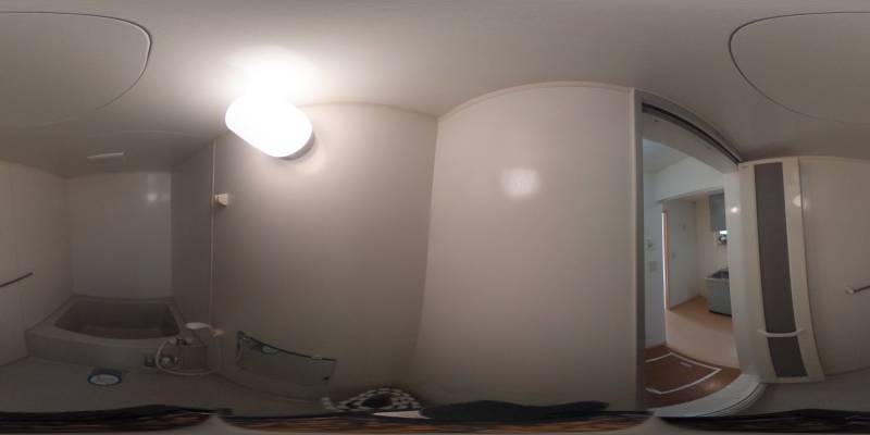 パノラマ画像バスルーム