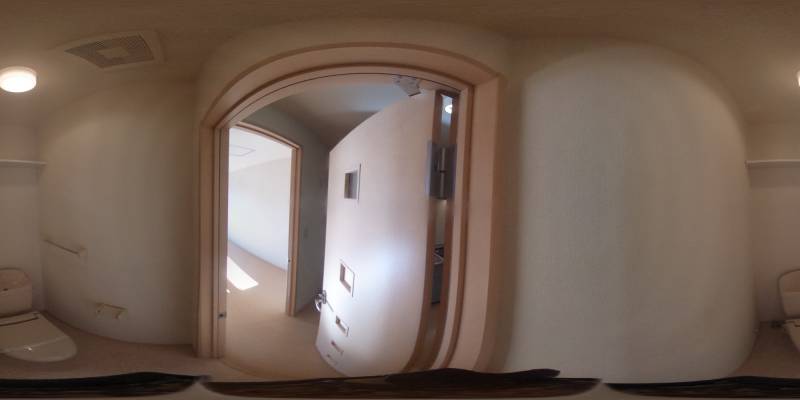 パノラマ画像トイレ