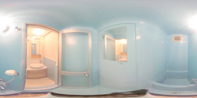 パノラマ画像バスルーム