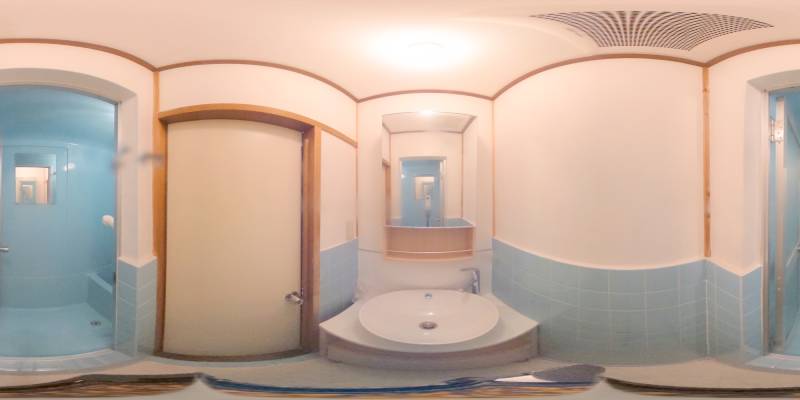 パノラマ画像洗面所