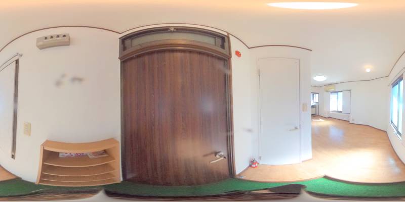 パノラマ画像玄関