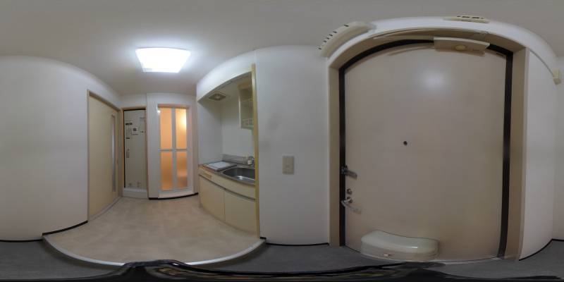 パノラマ画像玄関