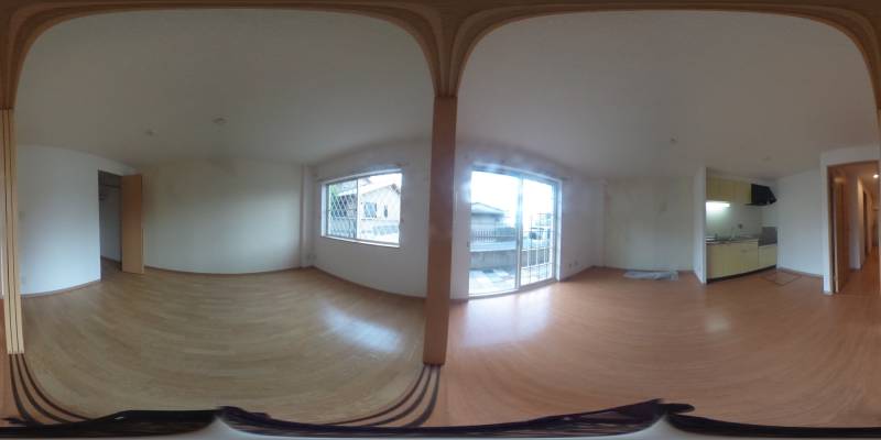 パノラマ画像洋室