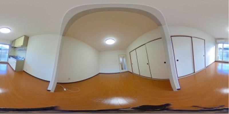 パノラマ画像リビング