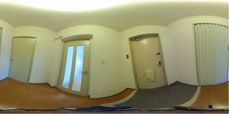 パノラマ画像玄関