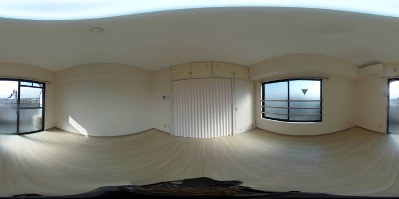 パノラマ画像洋室