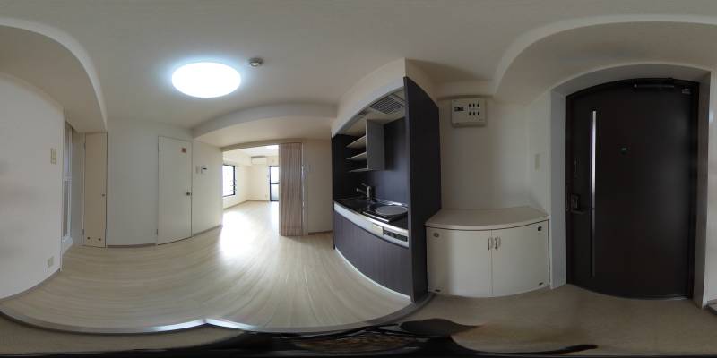 パノラマ画像玄関