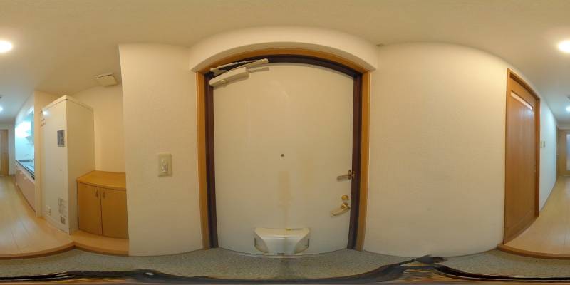 パノラマ画像玄関