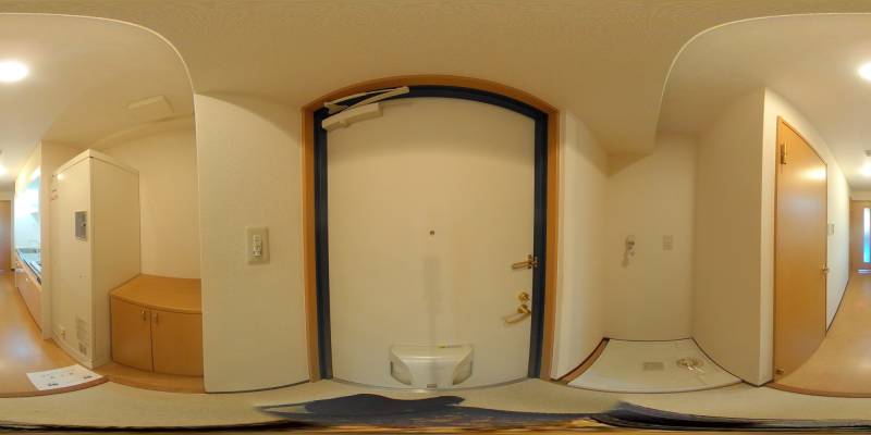 パノラマ画像玄関