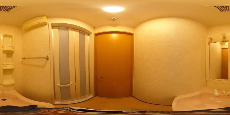 パノラマ画像洗面所