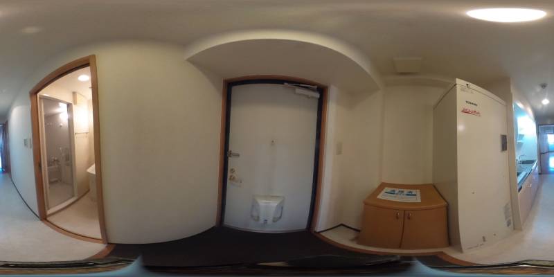 パノラマ画像玄関