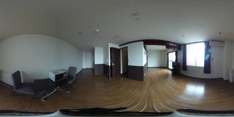 パノラマ画像リビング