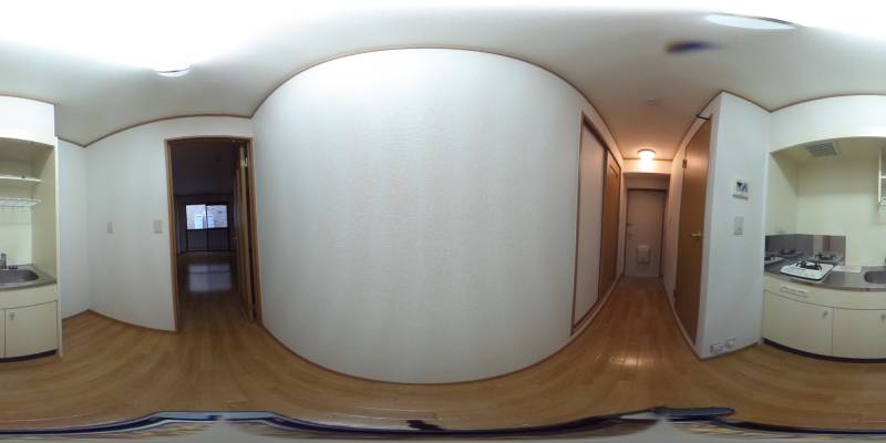 パノラマ画像玄関