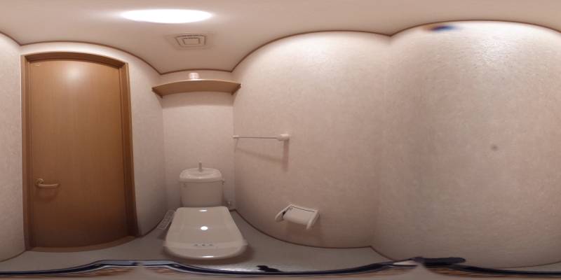 パノラマ画像トイレ