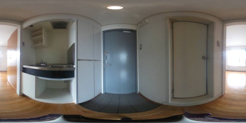 パノラマ画像玄関