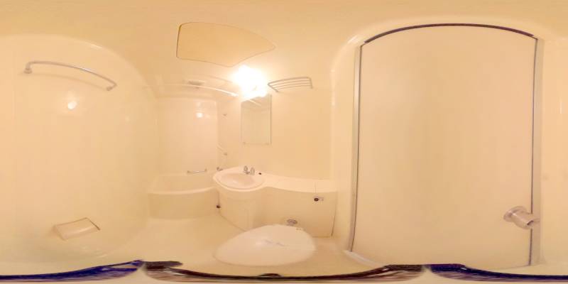 パノラマ画像バスルーム