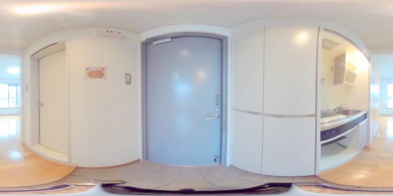 パノラマ画像玄関