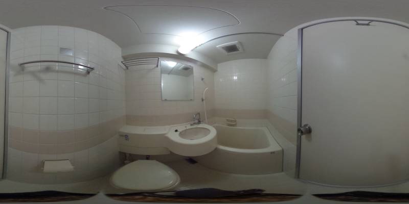パノラマ画像バスルーム