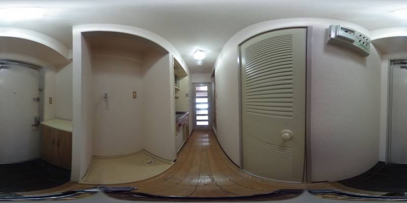 パノラマ画像玄関