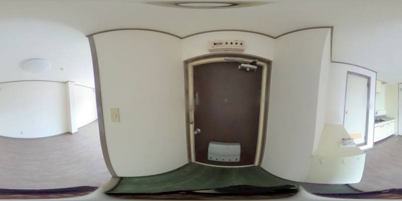 パノラマ画像玄関