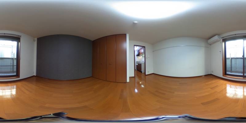 パノラマ画像洋室