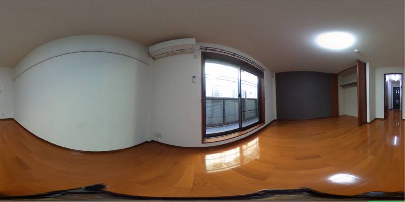 パノラマ画像洋室