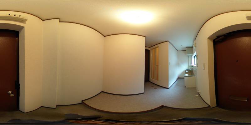 パノラマ画像玄関