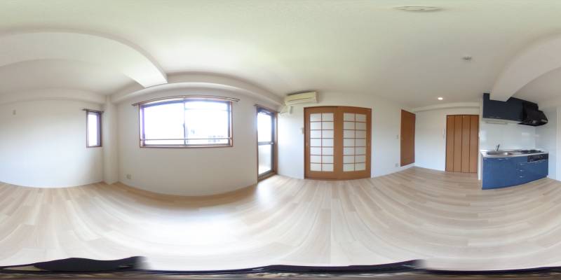 パノラマ画像リビング