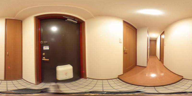 パノラマ画像玄関