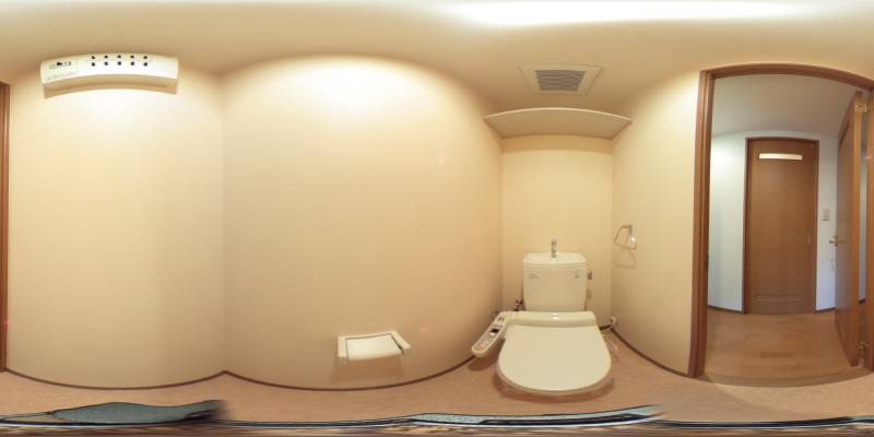 パノラマ画像トイレ