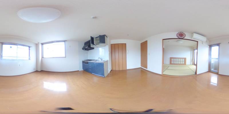 パノラマ画像リビング