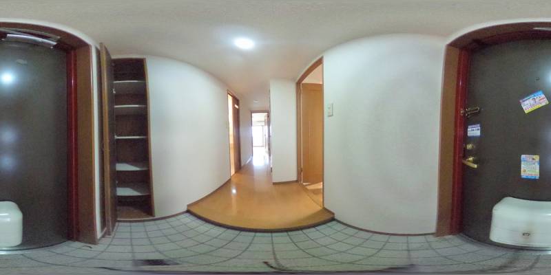 パノラマ画像玄関