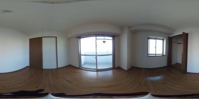 パノラマ画像洋室