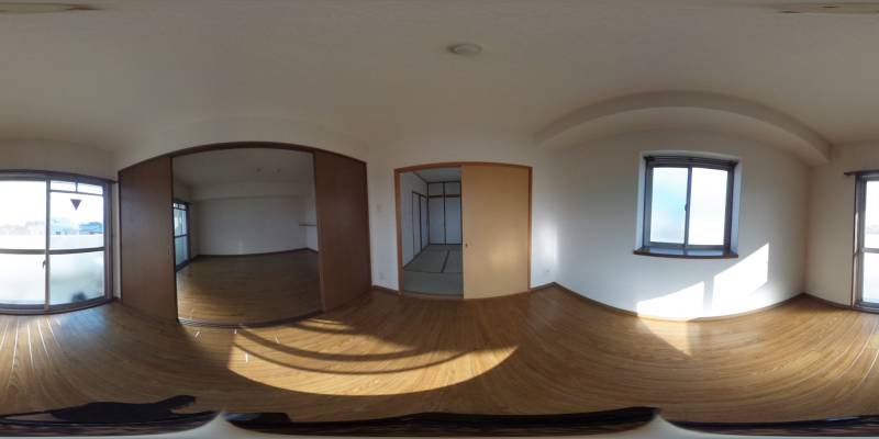 パノラマ画像洋室