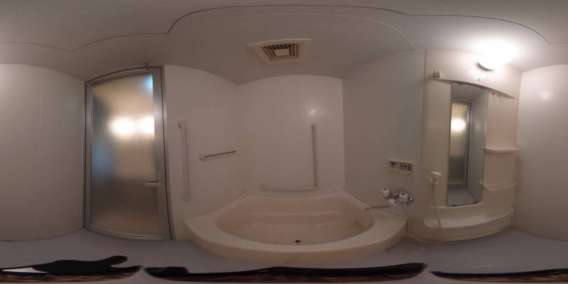 パノラマ画像バスルーム