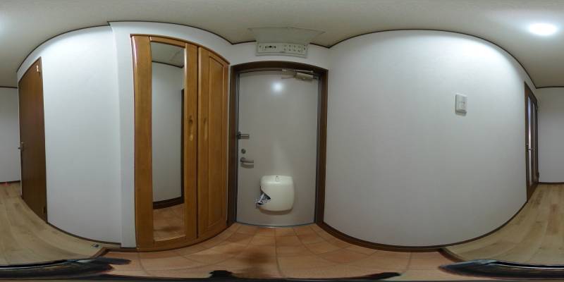 パノラマ画像玄関