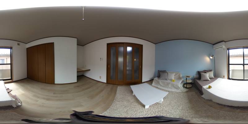 パノラマ画像洋室