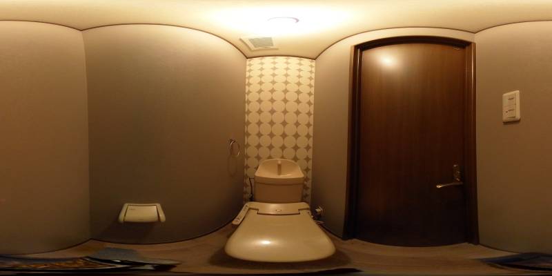 パノラマ画像トイレ