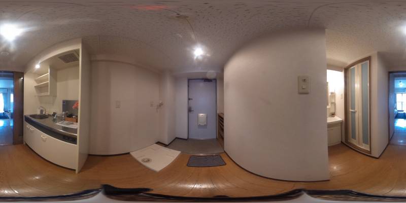パノラマ画像玄関