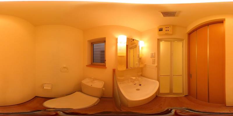 パノラマ画像トイレ